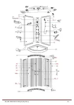 Предварительный просмотр 23 страницы Marco Mammoliti Black 90x90 Installation, Use And Maintenance Manual