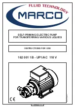 Marco 162 001 1B Instructions For Use Manual preview