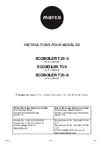 Preview for 5 page of Marco ECOBOILER T20-3 Instructions Manual