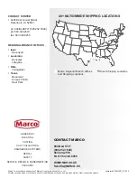 Preview for 64 page of Marco Graco XM70 20GXM3B00 Part Numbers And Schematics Manual