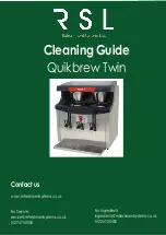 Marco Quikbrew Twin Cleaning Manual preview