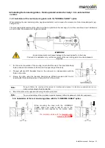 Preview for 13 page of MARCOLIN Control Box R 24 V Installation Manual