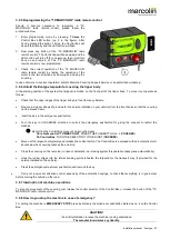 Preview for 37 page of MARCOLIN Control Box R 24 V Installation Manual