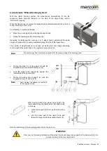 Preview for 43 page of MARCOLIN Control Box R 24 V Installation Manual