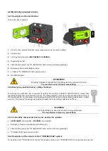 Preview for 20 page of MARCOLIN Ecotype User Manual