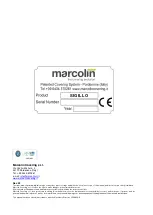 Preview for 2 page of MARCOLIN Sigillo User Manual