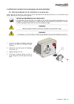 Preview for 25 page of MARCOLIN Sigillo User Manual