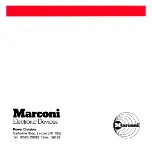 Preview for 20 page of Marconi RB2/PC-1 User Manual