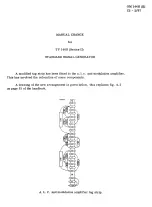 Предварительный просмотр 2 страницы Marconi TF 144H Series Operating And Maintenance Handbook