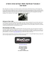 Preview for 2 page of Marcum Technologies LX Series User Manual