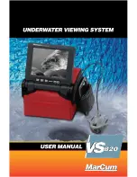 Marcum Technologies Underwater Viewing System VS820 User Manual preview