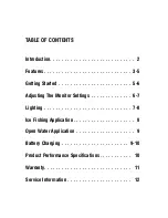 Preview for 3 page of Marcum Technologies Underwater Viewing System VS820 User Manual