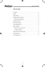 Preview for 2 page of Marcum Technologies VS620 User Manual