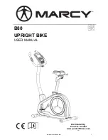 Marcy B80 User Manual preview