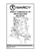 Предварительный просмотр 1 страницы Marcy DIAMOND ELITE Assembly Manual