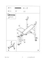 Предварительный просмотр 9 страницы Marcy ECLIPSE BE1000 Assembly Manual