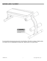 Предварительный просмотр 6 страницы Marcy MARCY SB-10112 Owner'S Manual