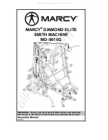 Preview for 1 page of Marcy MD-9010G Assembly Manual