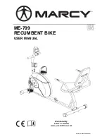 Предварительный просмотр 1 страницы Marcy ME-709 User Manual