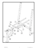 Предварительный просмотр 8 страницы Marcy MKB-4873 Assembly Manual