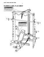 Предварительный просмотр 4 страницы Marcy MWB-1282 Owner'S Manual