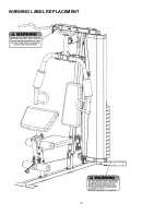 Предварительный просмотр 4 страницы Marcy MWM-980 Owner'S Manual