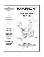 Marcy NSP-122 Assembly & Owners Manual предпросмотр