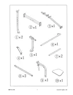 Предварительный просмотр 2 страницы Marcy PM-2084 Assembly Manual