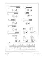 Предварительный просмотр 4 страницы Marcy PM-2084 Assembly Manual