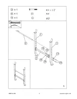 Предварительный просмотр 5 страницы Marcy PM-2084 Assembly Manual