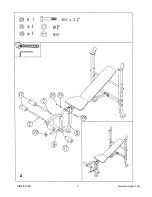 Предварительный просмотр 8 страницы Marcy PM-2084 Assembly Manual