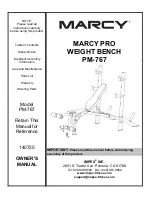 Marcy PM-767 Owner'S Manual preview
