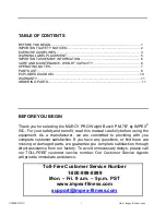 Preview for 2 page of Marcy PM-767 Owner'S Manual