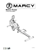 Marcy RM403 Manual preview