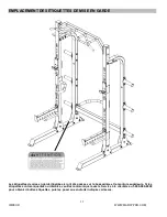 Preview for 18 page of Marcy SM-7232 Assembly & Owners Manual