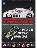Mardave V12-CE Setup Manual preview