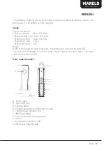 Preview for 7 page of MARELD PERFORMANCE ILLUMINE 800 RE Instruction Manual