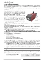 Preview for 4 page of Mareli Systems CBM 45 Assembly And Exploitation Manual