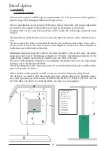 Предварительный просмотр 6 страницы Mareli Systems ECOSTAR 12 Assembly And Exploitation Manual