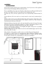 Preview for 5 page of Mareli Systems PRIMAVERA 18 Assembly And Exploitation Manual