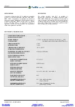 Preview for 3 page of MarelliGenerators General Power M63FA310A User Manual