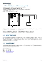 Preview for 17 page of MarelliMotori M40FA640A/A Mark I User Manual