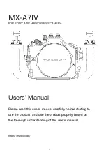 Preview for 1 page of MARELUX MX-A7IV User Manual