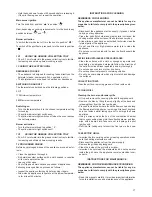 Предварительный просмотр 14 страницы Mareno MNG94G Operating And Maintenance Instructions Manual