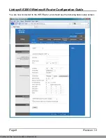 Preview for 9 page of Maretron Linksys E2000 Configuration Manual
