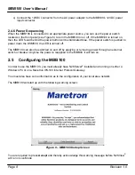 Preview for 12 page of Maretron MBB100 User Manual