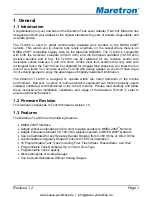 Preview for 5 page of Maretron TLA100 User Manual