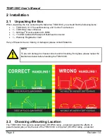 Предварительный просмотр 8 страницы Maretron TSM1330C User Manual