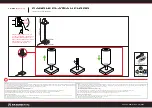 Предварительный просмотр 2 страницы Maretti CANDLE PLATEAU FLOOR Instructions