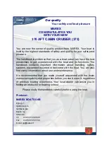 Preview for 1 page of MAREX 373 Aft Cabin Cruiser User Handbook Manual